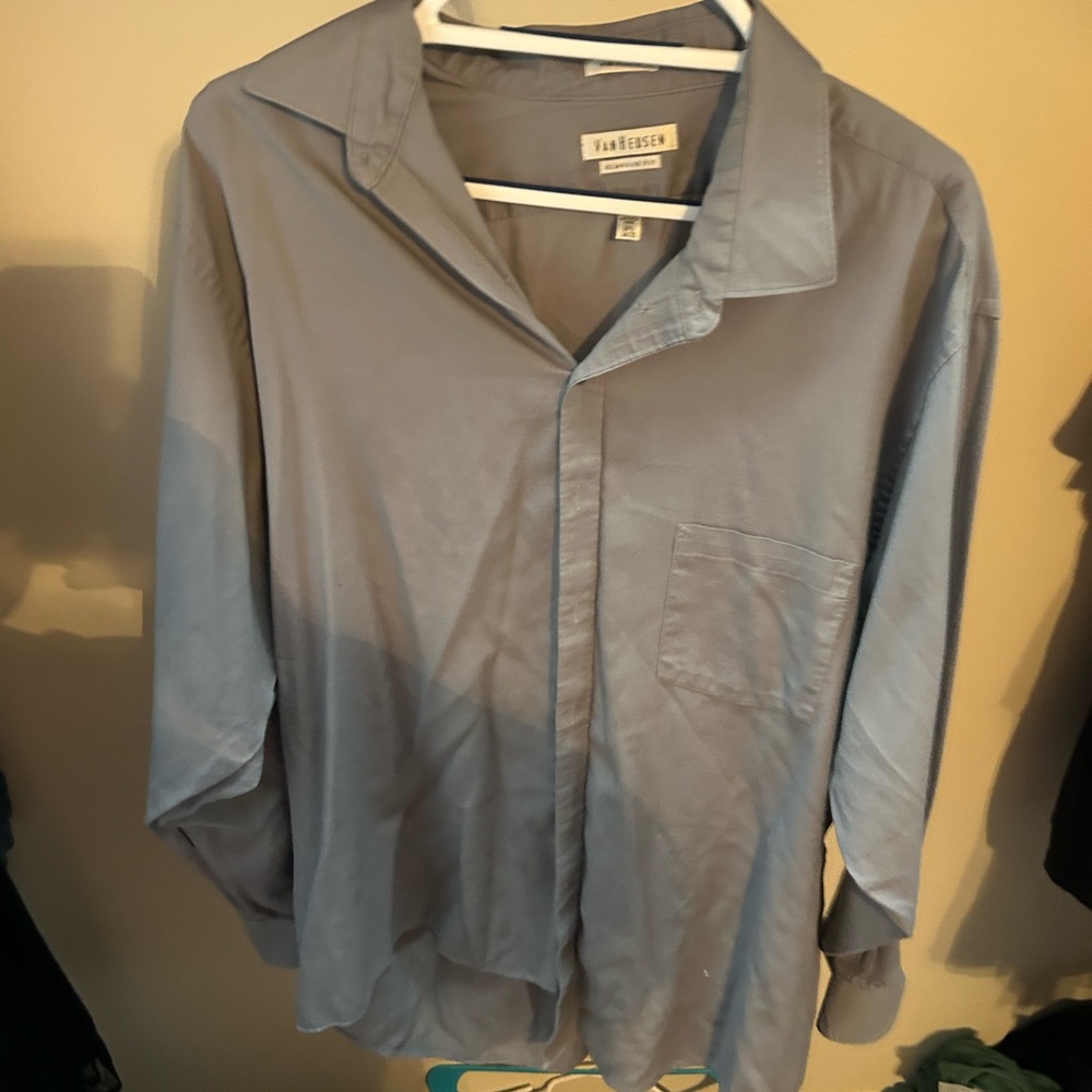 Van Heusen Gray Classic Fit Shirt